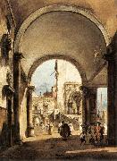 GUARDI, Francesco An Architectural Caprice oil